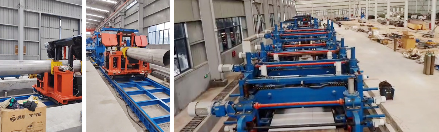 630mm stainless steel welded pipe mill