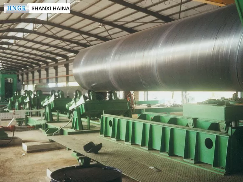 Front Swing Spiral Welded Pipe Mill