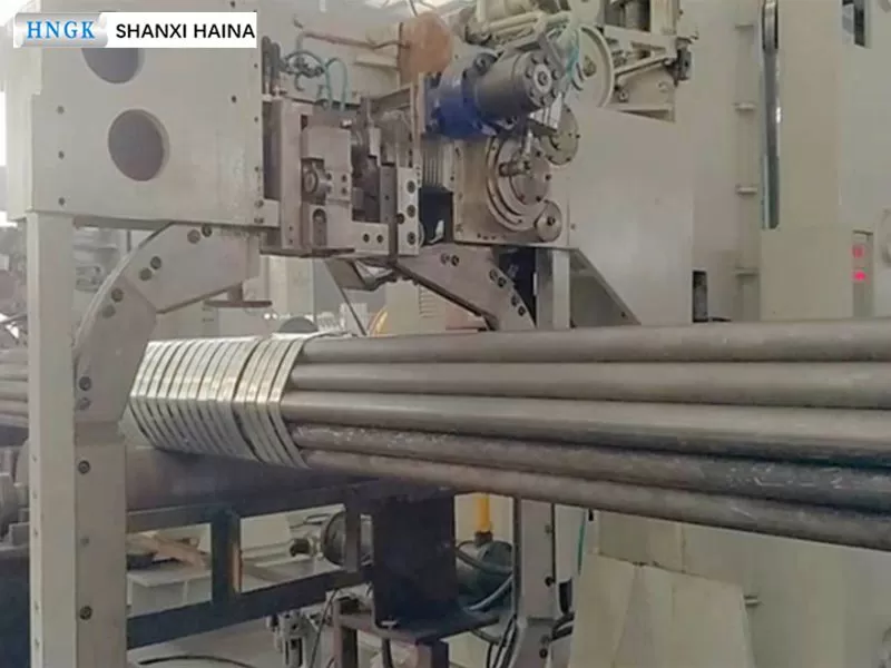 Automatic Steel Pipe Packaging Machine