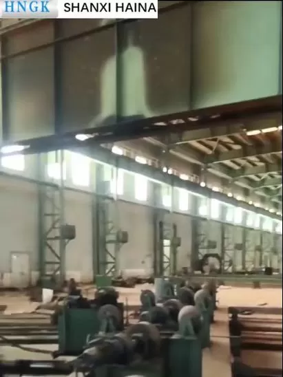 Second hand rear swing spiral pipe mill